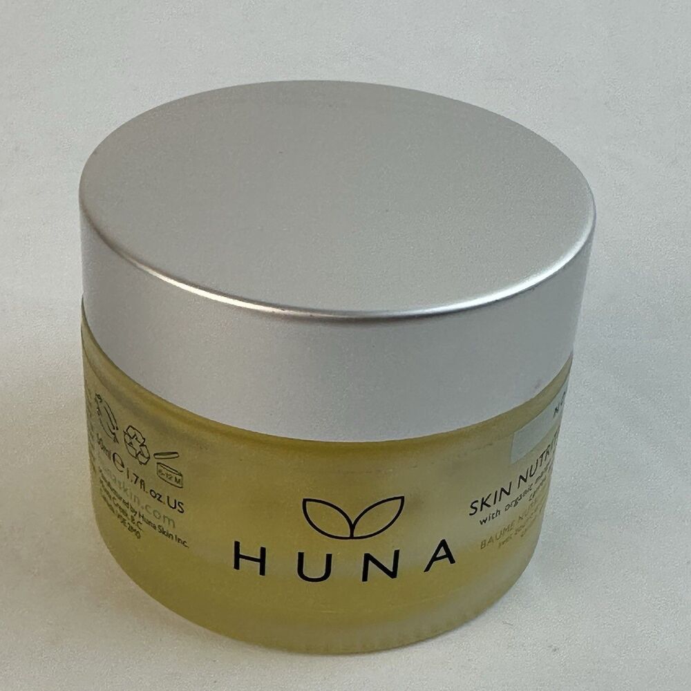 Huna Nourish Skin Nutrition Balm Vegan 50ml 1.7oz Moisturizer Protect Butter